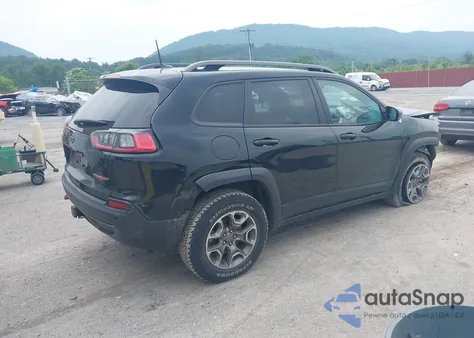 2021 Jeep Cherokee Trailhawk 4X4 из США, поврежденный, VIN 1C4PJMBX0MD167941